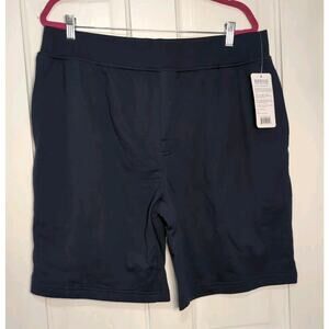 Dude Robe The Shorts Navy Blue Casual Terry Lounge wear Men's L/XL(1095)